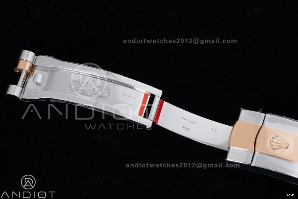 126331 Best SH3235 RG Jubilee Diamonds 1:1 SS DateJust Steel 41 on Dial Bracelet RG Edition Clean 904L 0325